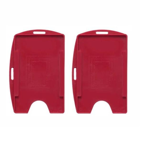 <?=Porta Crachá Horizontal e Vertical Vermelho MP 100un;?>