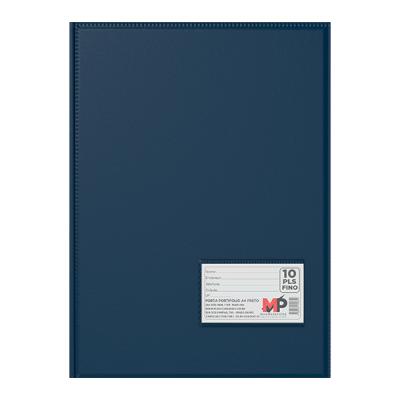 Pasta Catálogo Ofício Azul Marinho MP 10 Envelopes Finos